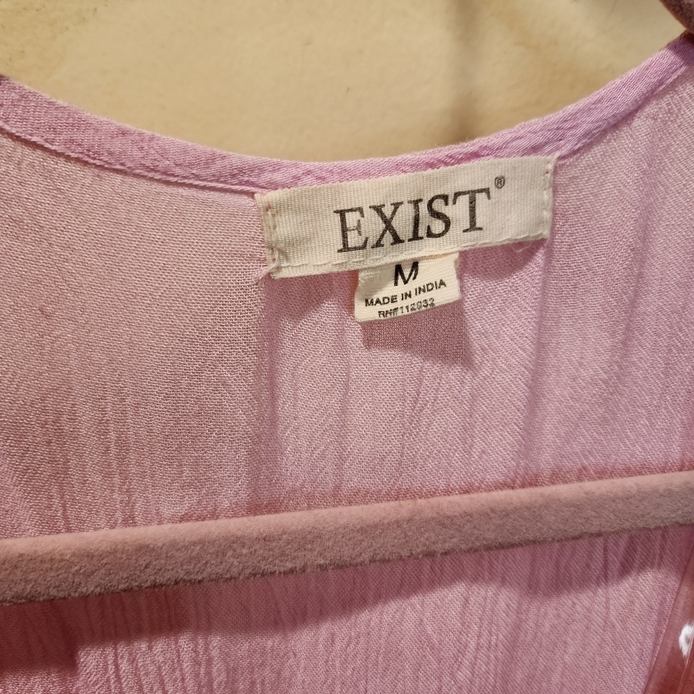EXIST Women's Pink Tie Dye Maxi dress size M - Picture 6 of 14